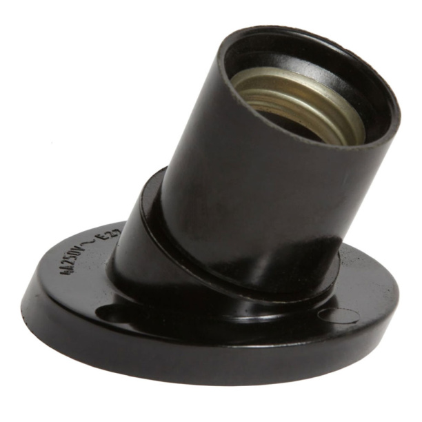 Патрон E27 DORI карболитовый настенный от магазина ЛесКонПром.ру