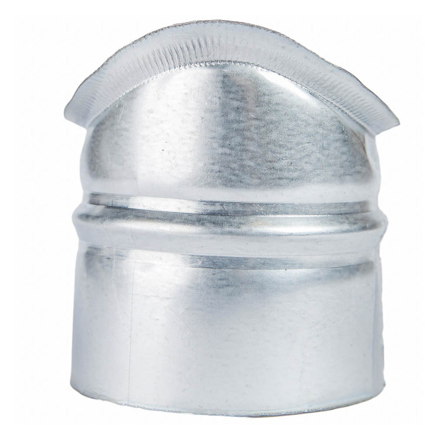 Врезка оцинкованная d125х100 мм от магазина ЛесКонПром.ру