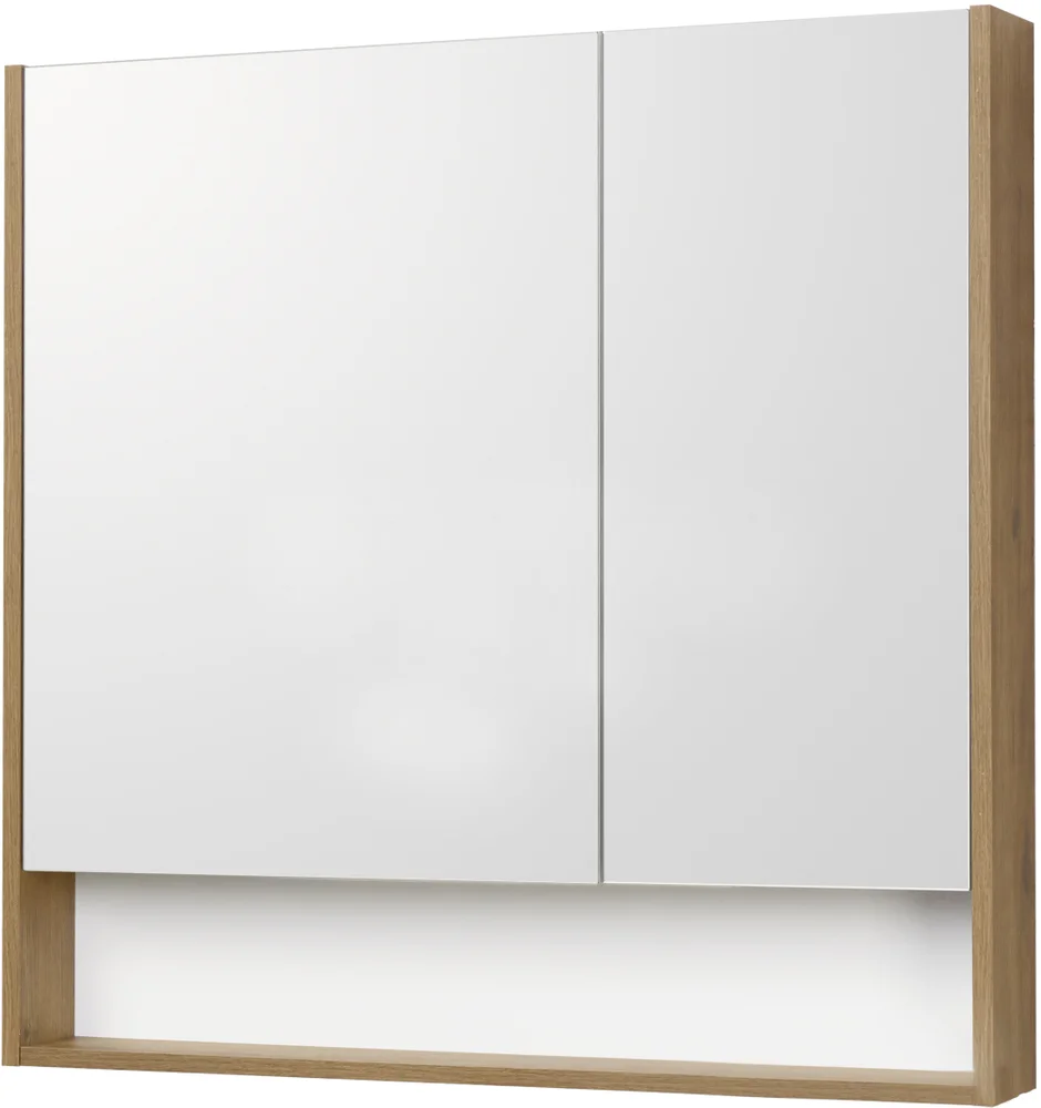 Зеркало-шкаф AQUATON Сканди 90 дуб рустикальный от магазина ЛесКонПром.ру