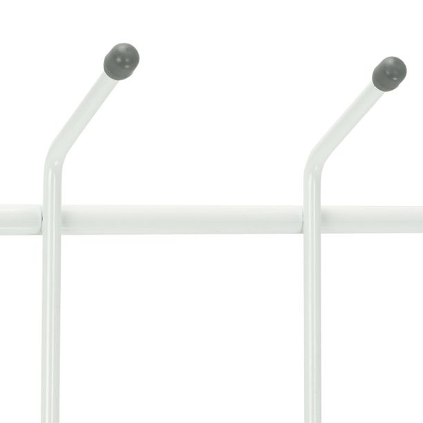 Вешалка настенная Ника ВН3 28,5х6,7х18 см белая от магазина ЛесКонПром.ру