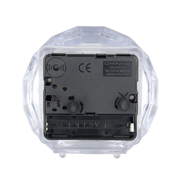 Часы настольные Будильник 03.009 прозрачные от магазина ЛесКонПром.ру