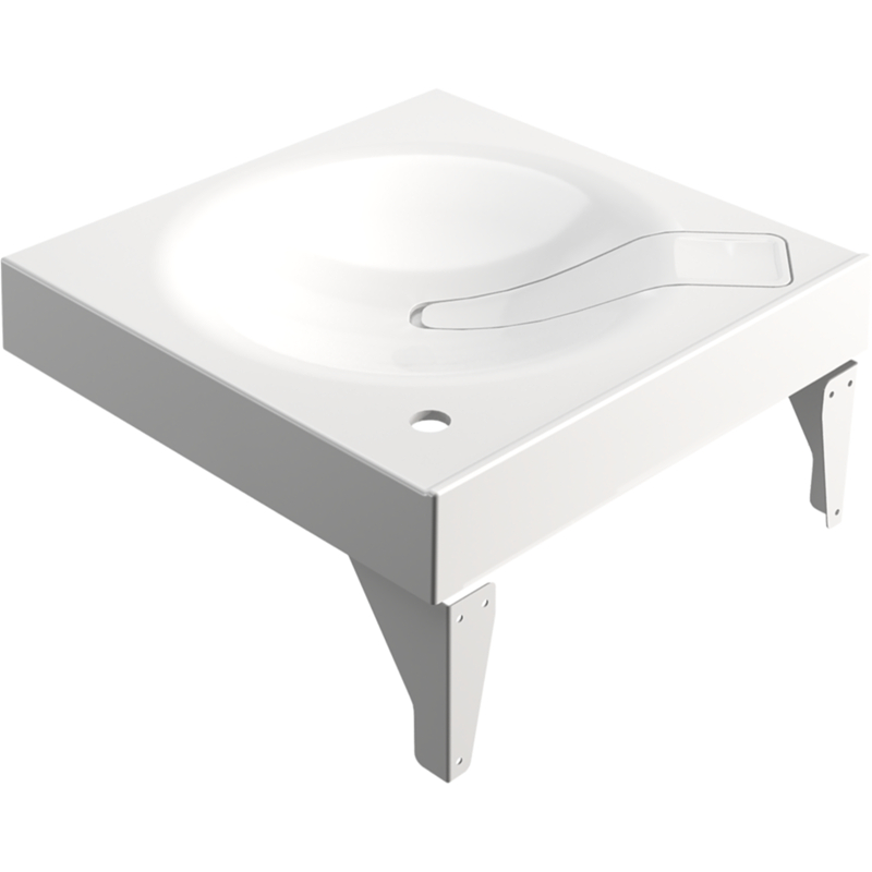 Раковина Paola Sergio 60 на стиральную машину Белая глянцевая от магазина ЛесКонПром.ру