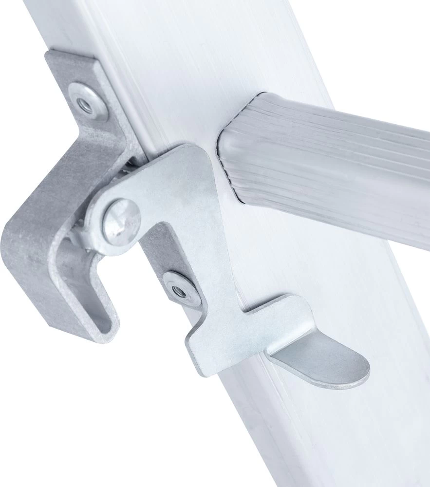 Лестница алюминиевая двухсекционная полупрофессиональная Новая Высота 2x21 арт. 2220221 от магазина ЛесКонПром.ру