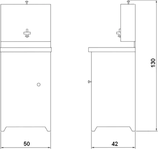 Умывальник Акватекс 467277 бронза от магазина ЛесКонПром.ру