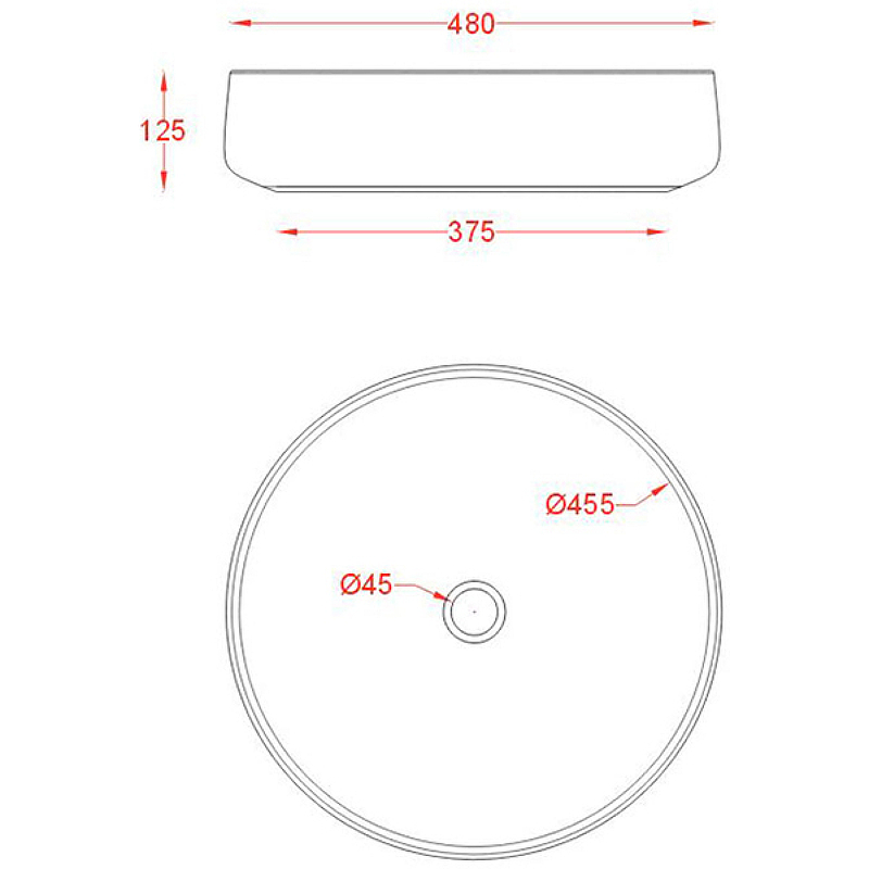 Раковина-чаша Artceram Cognac 48 COL002 44 00 Salvia от магазина ЛесКонПром.ру