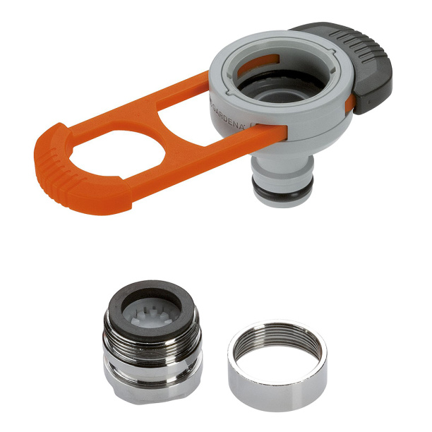 Штуцер без резьбы с аэратором Gardena от магазина ЛесКонПром.ру