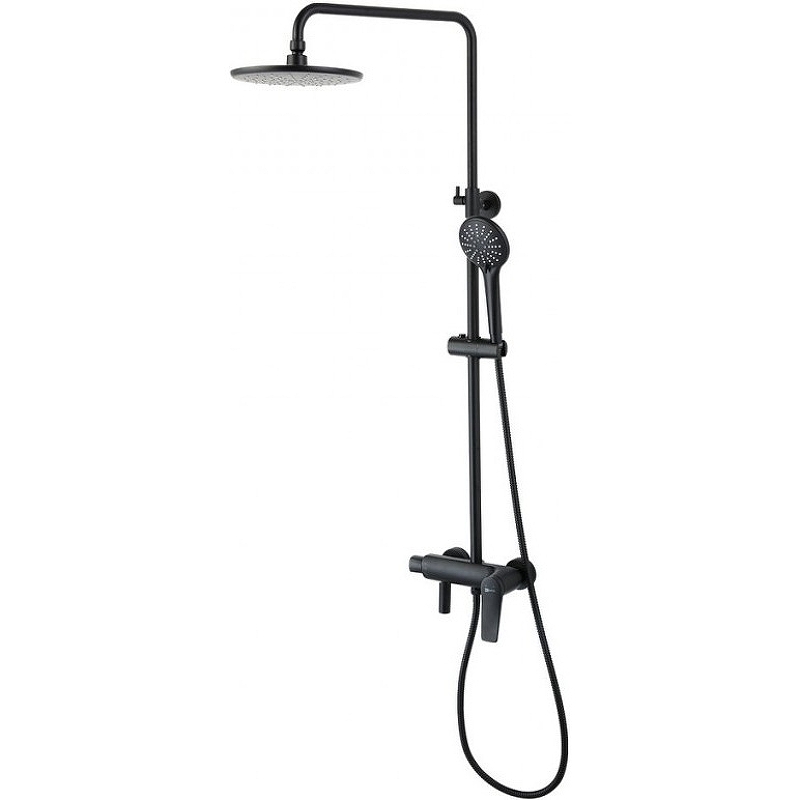 Душевая система Lemark Bronx LM3762BL Черная от магазина ЛесКонПром.ру