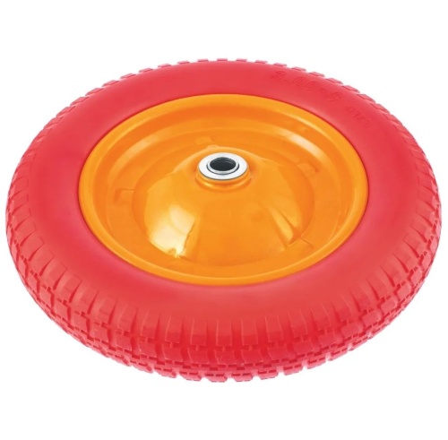 Колесо пенополиуретановое для строительной тачки 16″х4.00-8/20мм. PU1620 от магазина ЛесКонПром.ру