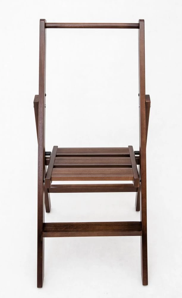 Стремянка деревянная Hoz-Block Батя 2 ступени Венге (арт. СДБ-2В) от магазина ЛесКонПром.ру