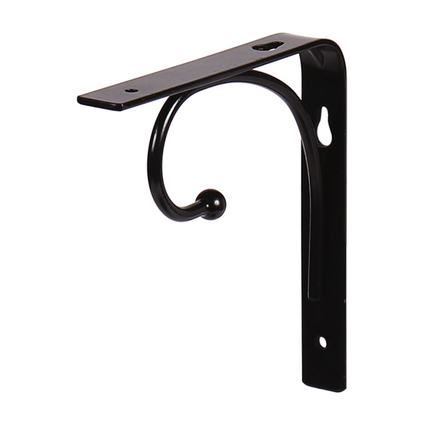 Кронштейн Лебедь 150х150 мм черный от магазина ЛесКонПром.ру