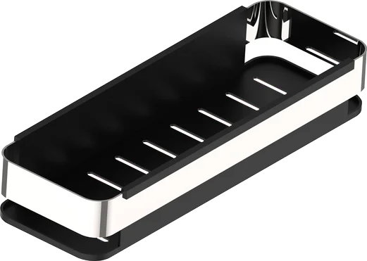 Полка IDDIS Optima Home SHE13SBi44 для душа, черная от магазина ЛесКонПром.ру