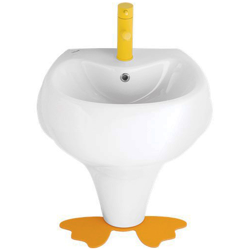 Раковина Creavit Ducky 52 DC052-00CB00E-0000 Белая от магазина ЛесКонПром.ру