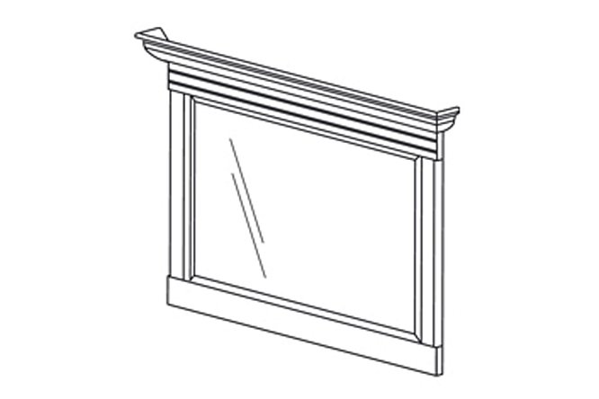 Зеркало Флоренция 80270039 от магазина ЛесКонПром.ру