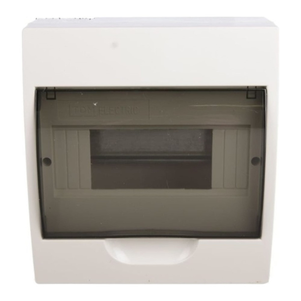 Ящик пластиковый наружный TDM ЩРН-П-8 от магазина ЛесКонПром.ру