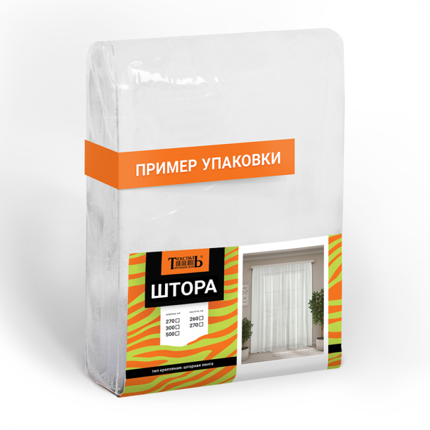 Штора-тюль Плиссе 300х270 см экрю от магазина ЛесКонПром.ру