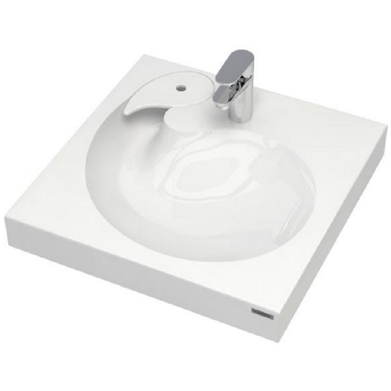 Раковина Paulmark Winken 60 PM740431 на стиральную машину Белая от магазина ЛесКонПром.ру