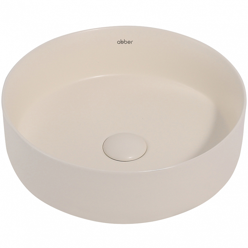 Раковина-чаша Abber Bequem 36 AC2108MBE Светло-бежевая матовая от магазина ЛесКонПром.ру