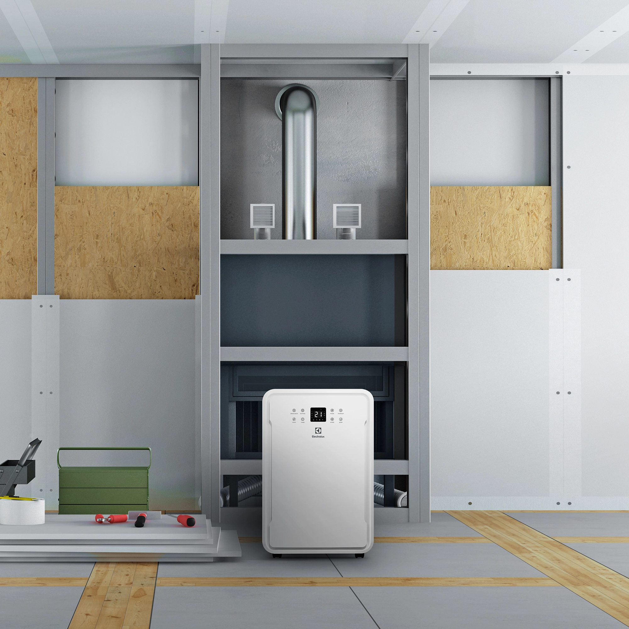 Осушитель воздуха Electrolux EDH-65L от магазина ЛесКонПром.ру