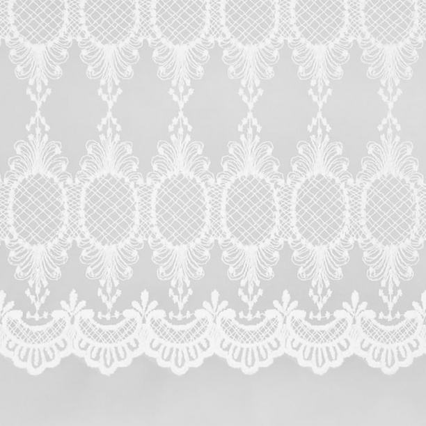 Штора-тюль Винтаж 300х280 см белая от магазина ЛесКонПром.ру