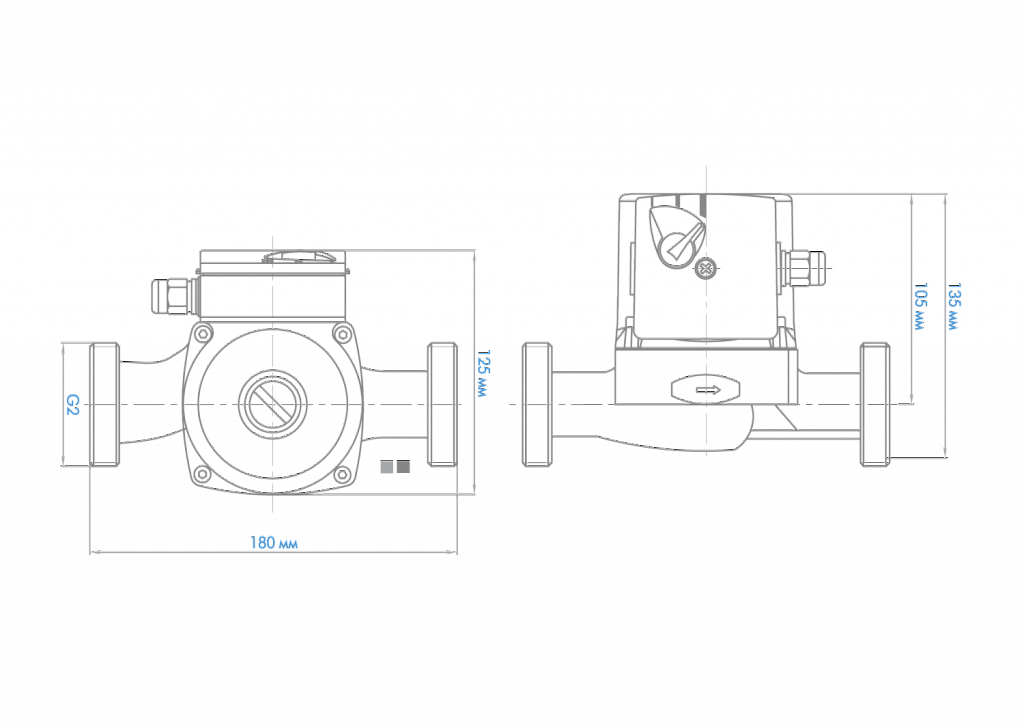 Насос Джилекс «ЦИРКУЛЬ» 32/60 PREMIUM в Москве от магазина ЛесКонПром.ру