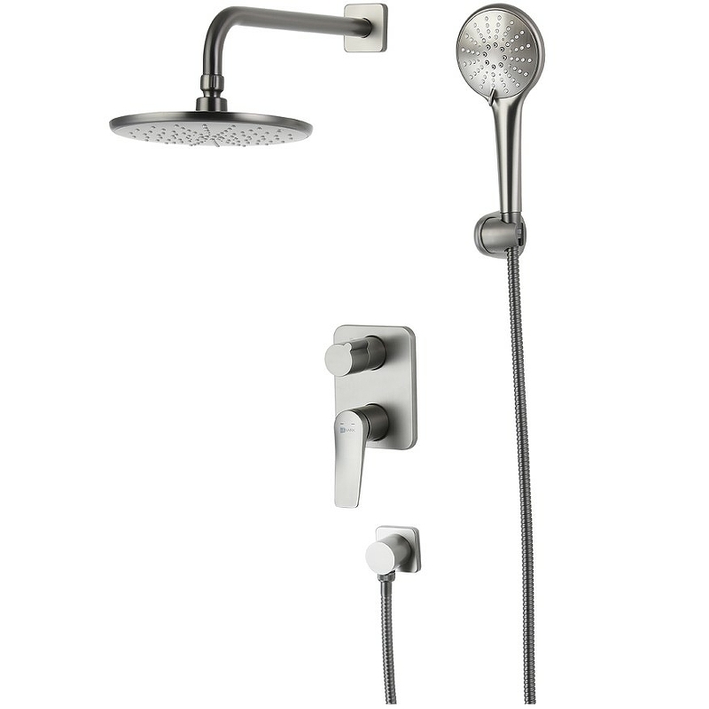 Душевая система Lemark Bronx LM3729GM Графит от магазина ЛесКонПром.ру