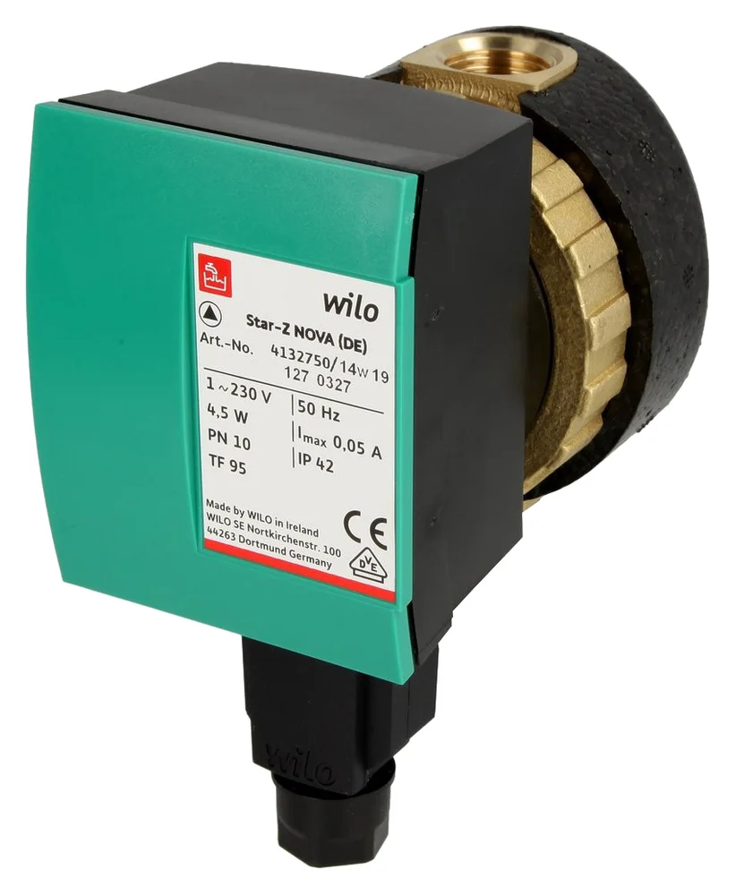 Циркуляционный насос Wilo STAR-Z NOVA от магазина ЛесКонПром.ру