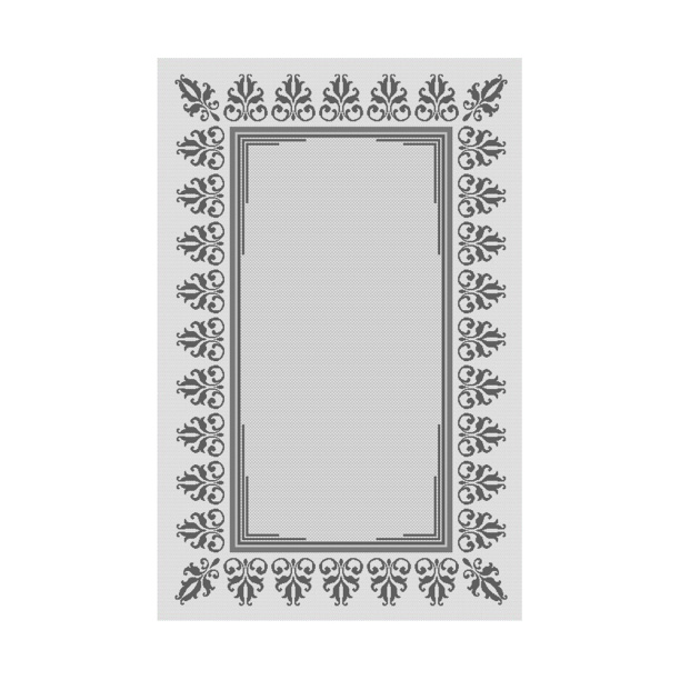 Ковер Эко 77016c55 1,7x2,3 м серый от магазина ЛесКонПром.ру