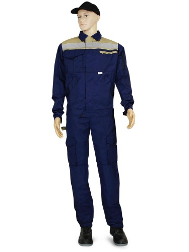 КОСТЮМ "КУПЕР-2" (т.синий/беж) от магазина ЛесКонПром.ру