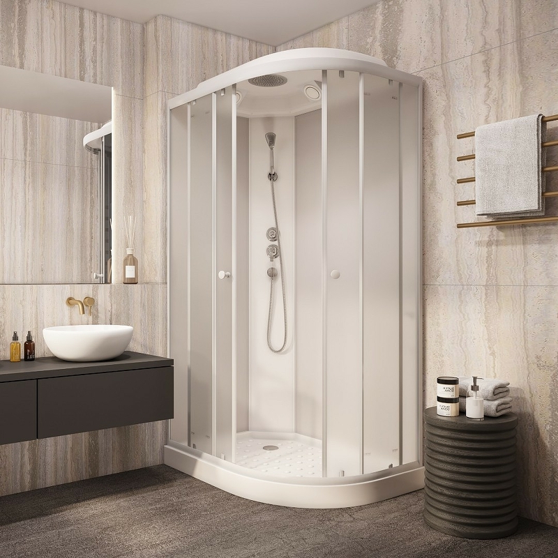 Душевая кабина Parly Effect 120x80 EF1231L без гидромассажа от магазина ЛесКонПром.ру