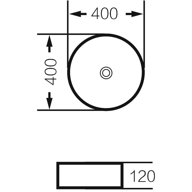 Раковина-чаша Grossman 40 GR-3013OLM Светло-зеленая матовая от магазина ЛесКонПром.ру