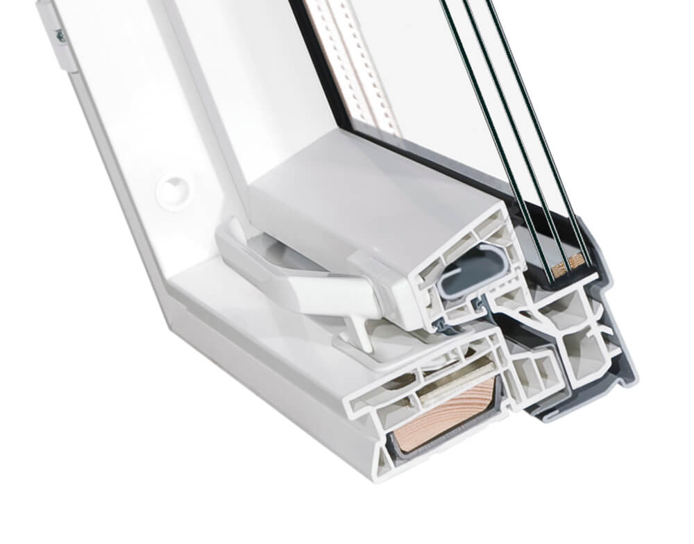 Окно мансардное FAKRO PTP-V U4 09 94х140 от магазина ЛесКонПром.ру