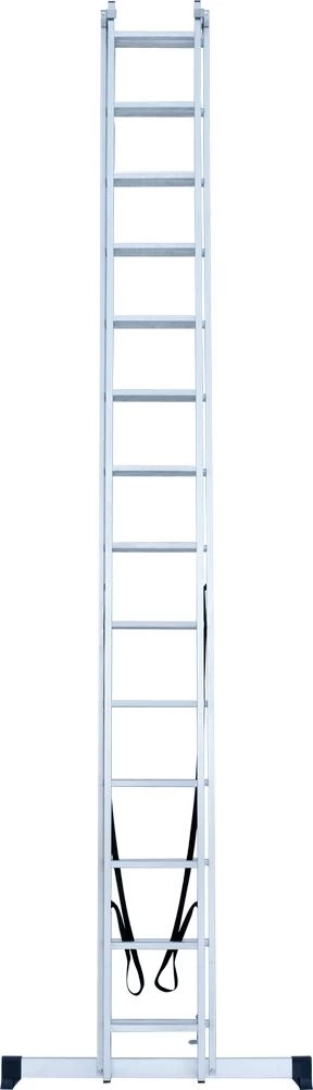 Лестница алюминиевая двухсекционная Новая Высота 2x14 арт. 1220214 от магазина ЛесКонПром.ру