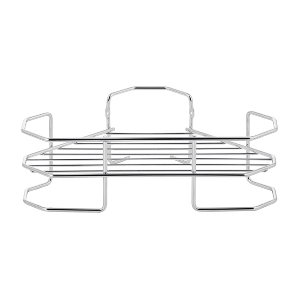 Полка сетчатая ЧМЗ Нюанс 1-ярусная угловая хром от магазина ЛесКонПром.ру