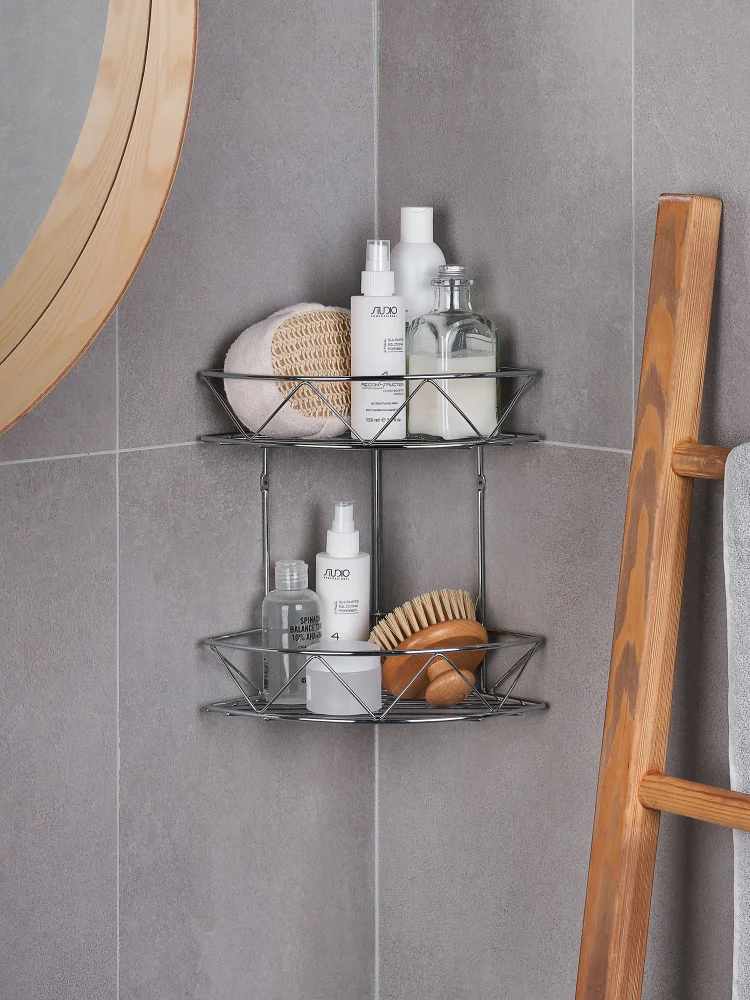 Полка Verran 212-27 2-ярусная угловая от магазина ЛесКонПром.ру