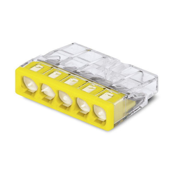 Клемма WAGO 5-проводная 6 шт от магазина ЛесКонПром.ру