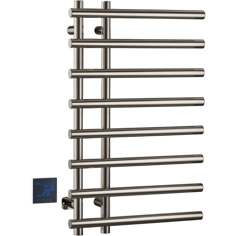 Электрический полотенцесушитель Boheme Uno 722-NB Никель от магазина ЛесКонПром.ру