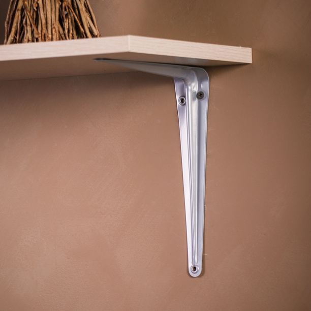 Кронштейн Практик 225х200 мм серый от магазина ЛесКонПром.ру