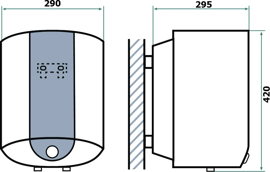 Накопительный водонагреватель Thermex Blitz IBL 10 O электрический от магазина ЛесКонПром.ру