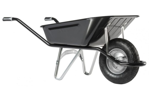 Тачка одноколесная строительная Haemmerlin CARGO EXELLIUM 100 MP GFR Окраш. кузов, надувное колесо с подш. (1041 G) 301110410 от магазина ЛесКонПром.ру