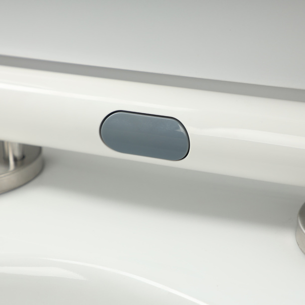 Сиденье для унитаза семейное дюропласт белое с микролифтом от магазина ЛесКонПром.ру