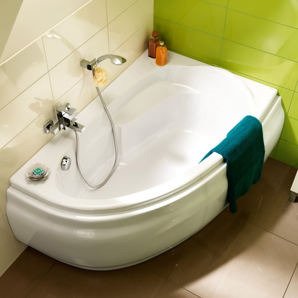 Акриловая ванна Cersanit Joanna 160х95 см левая от магазина ЛесКонПром.ру