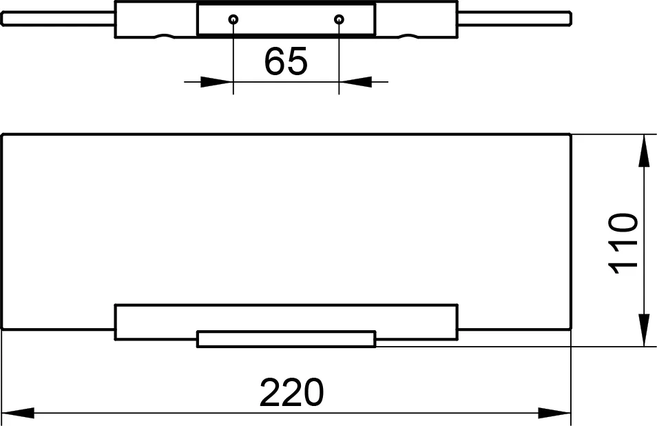 Полка Keuco Plan 14910 22 см от магазина ЛесКонПром.ру