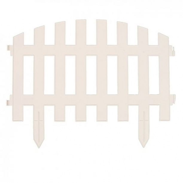 Забор декоративный RENESSANS белый от магазина ЛесКонПром.ру