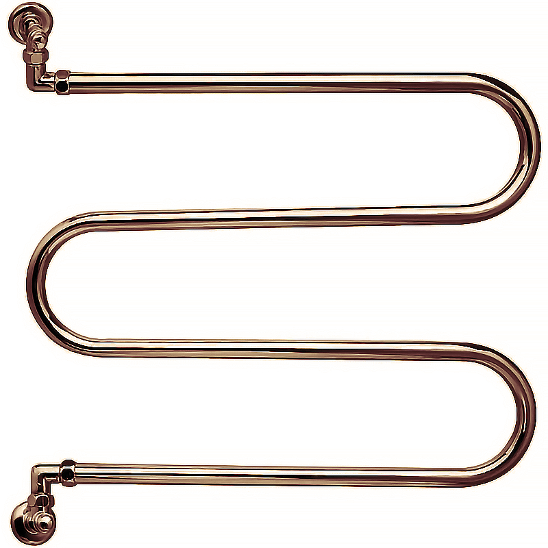 Водяной полотенцесушитель Margaroli Vento 400OB Бронза от магазина ЛесКонПром.ру