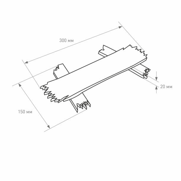 Табличка Банька 30x15 см от магазина ЛесКонПром.ру