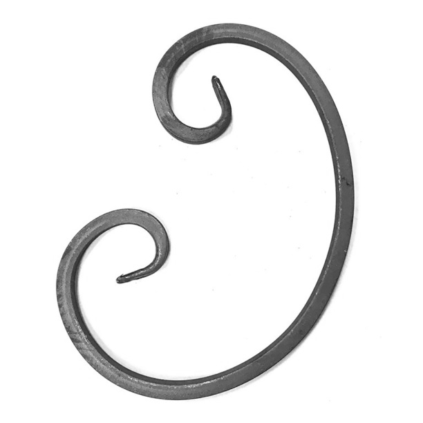 Завиток С из 10х10 мм 250х150 мм от магазина ЛесКонПром.ру