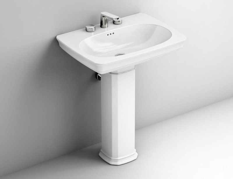 Раковина Artceram Civitas 68 CIL001 01 00 Белая от магазина ЛесКонПром.ру