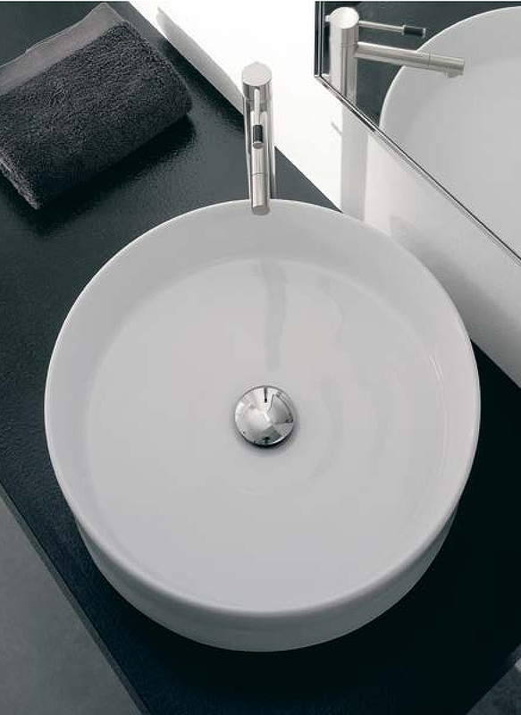 Раковина-чаша Scarabeo Thin Line 45 8029 Белая от магазина ЛесКонПром.ру