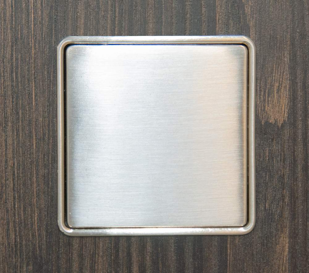 Ручка врезная мебельная Модель MN102 MN1025Z80X80G11 от магазина ЛесКонПром.ру