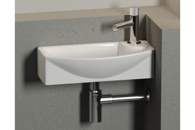 Умывальник подвесной угловой CERAMICA NOVA Element 80551293 от магазина ЛесКонПром.ру